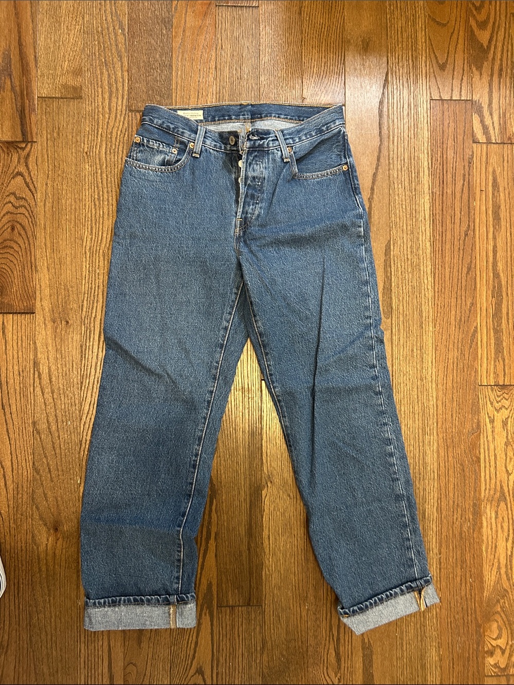 Levi's Straight-Leg Women's Denim Jeans - Blue